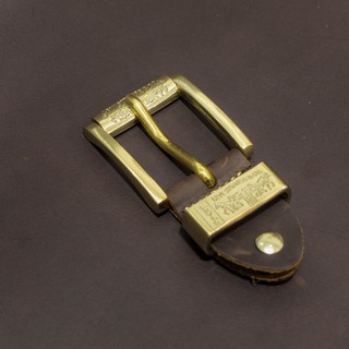 Mặt thắt lưng nam Lvtrau | Đầu khoá thắt lưng đồng | Mặt khoá LVtrau thắt lưng da bò sáp bảng dây 3.8cm - 4cm