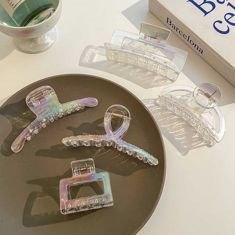 Kẹp Tóc Cỡ Lớn Nhiều Màu Sắc Bắt Mắt Sành Điệu Cho Nữ