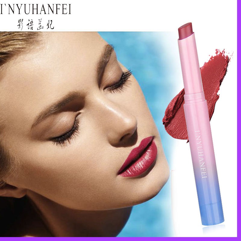 (Hàng Mới Về) Son Môi Dưỡng Ẩm Lâu Trôi Màu Sắc Hợp Thời Trang Dành Cho Nữ | BigBuy360 - bigbuy360.vn