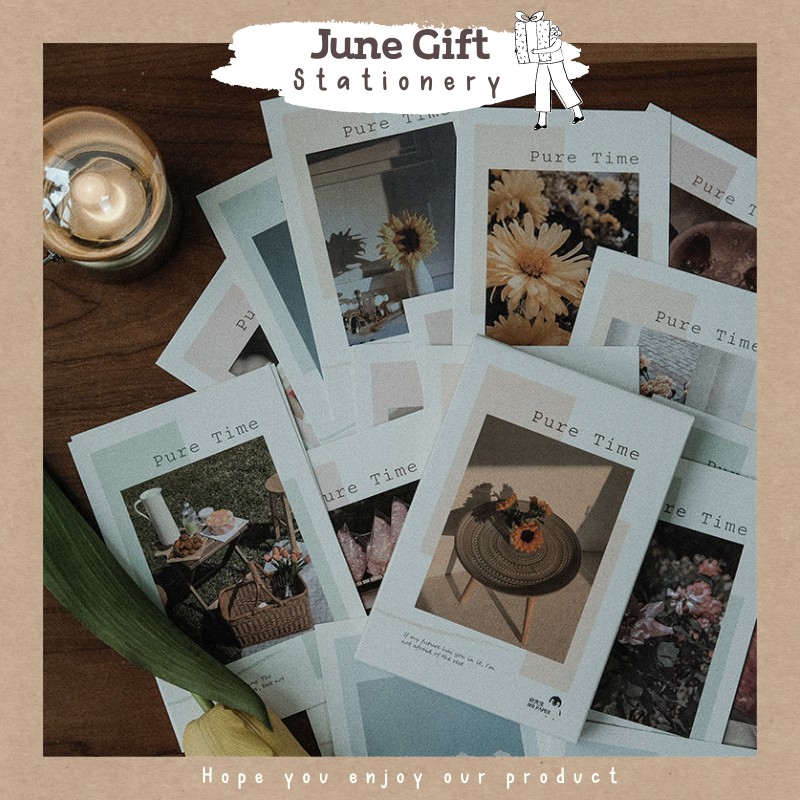 Set postcard phong cách nghệ thuật trang trí bàn học, decor phòng ngủ