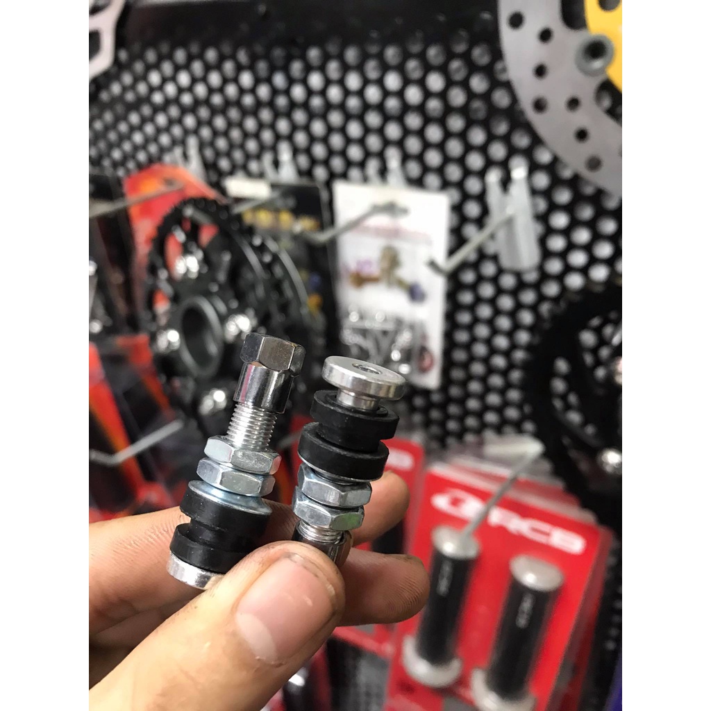 Van vòi xe máy Inox xin đi bánh mâm Không Ruột