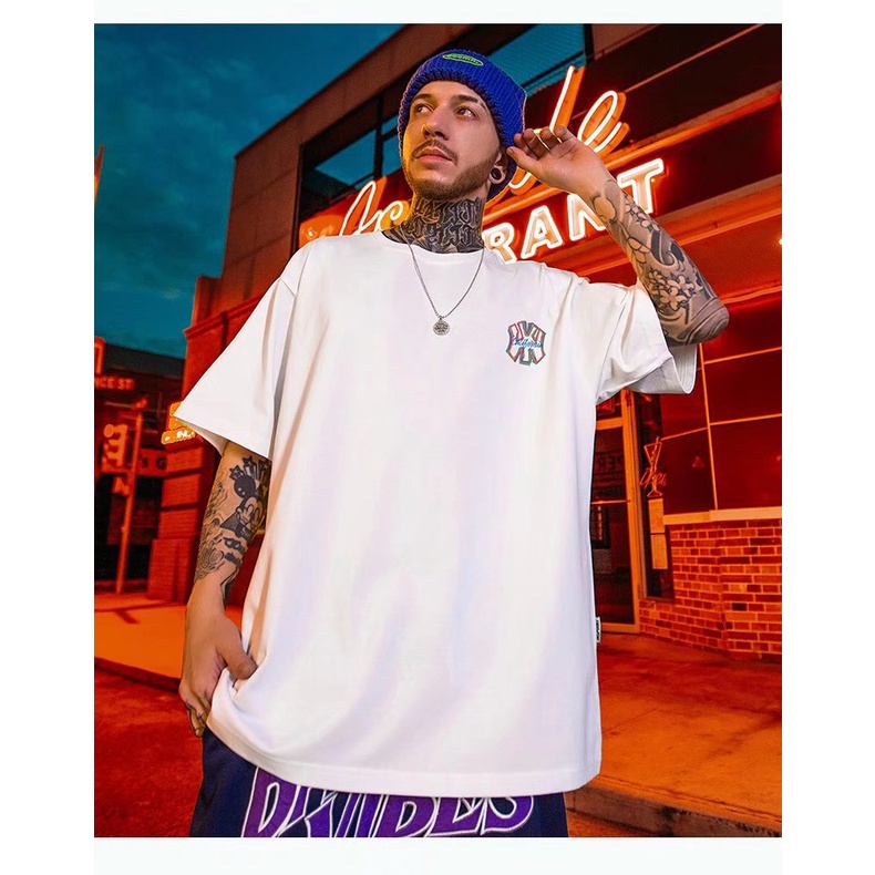 Áo Thun Tay Ngắn Dáng Rộng In Chữ M-8XL Phong Cách Hip Hop Thời Trang Cho Nam