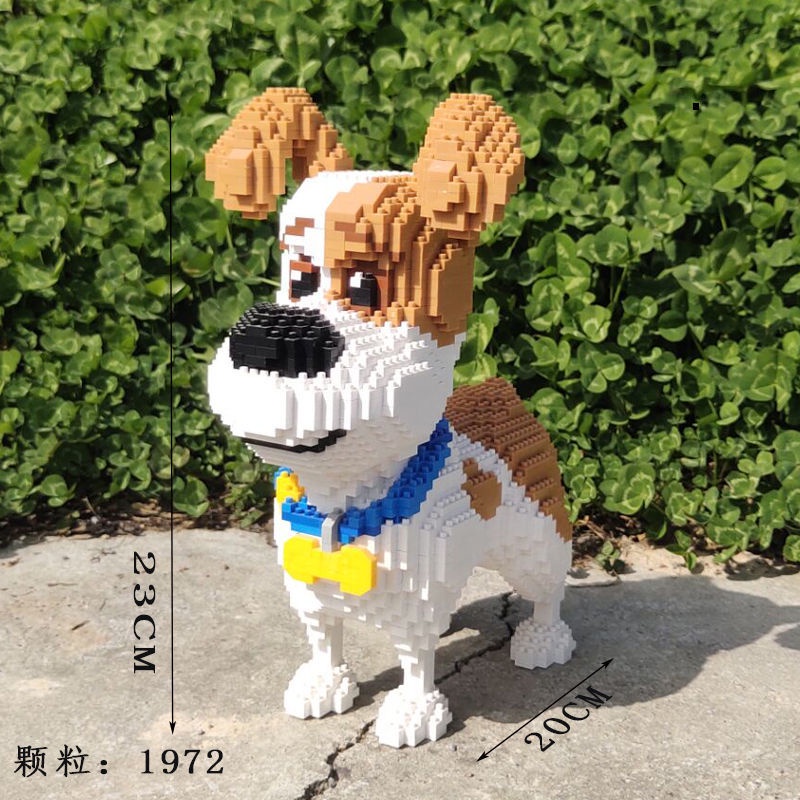 Bộ Lắp Ráp Lego Hình Chú Chó Snoopy Teddy Husky Mike 20000