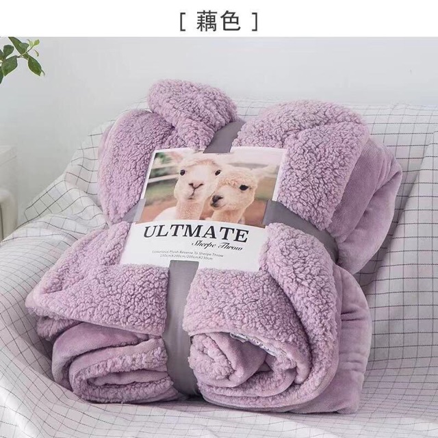 Chăn Lông Cừu ULTMATE (nặng 2,3 kg , 2m*2m3) với 10 tông màu