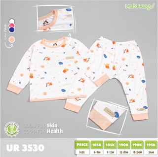 Bộ Q.A Dài Tay Bamboo hoạ tiết tiger sugar 3530