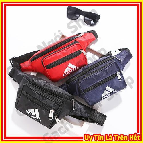 Túi Đeo Hông, Balo Đeo Ngang Bụng, Bao Tử Nam Nữ Mini Đi Chơi Du Lịch Phượt Chống Thấm Nước Tiện Dụng Gạch Ngói Shop
