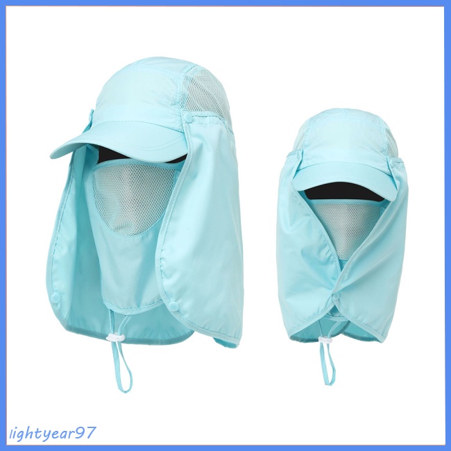 Mũ Câu Cá Chống Nắng Thoáng Khí Nhanh Khô Có Dây Đeo Điều Chỉnh Được Cho Nam Nữ