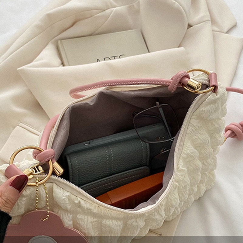 Túi xách YADOU đeo vai họa tiết hoa thời trang cá tính cho nữ