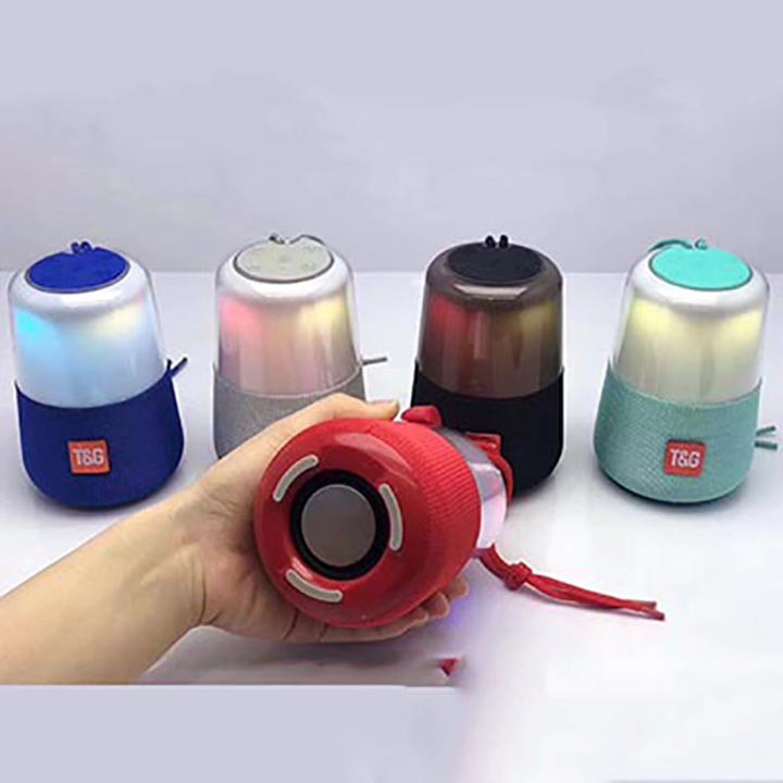 Loa Máy Tính Điện Thoại Không Dây Kết Nối Bluetooth TG168 Có Led Đổi Màu Bass Cực Hay