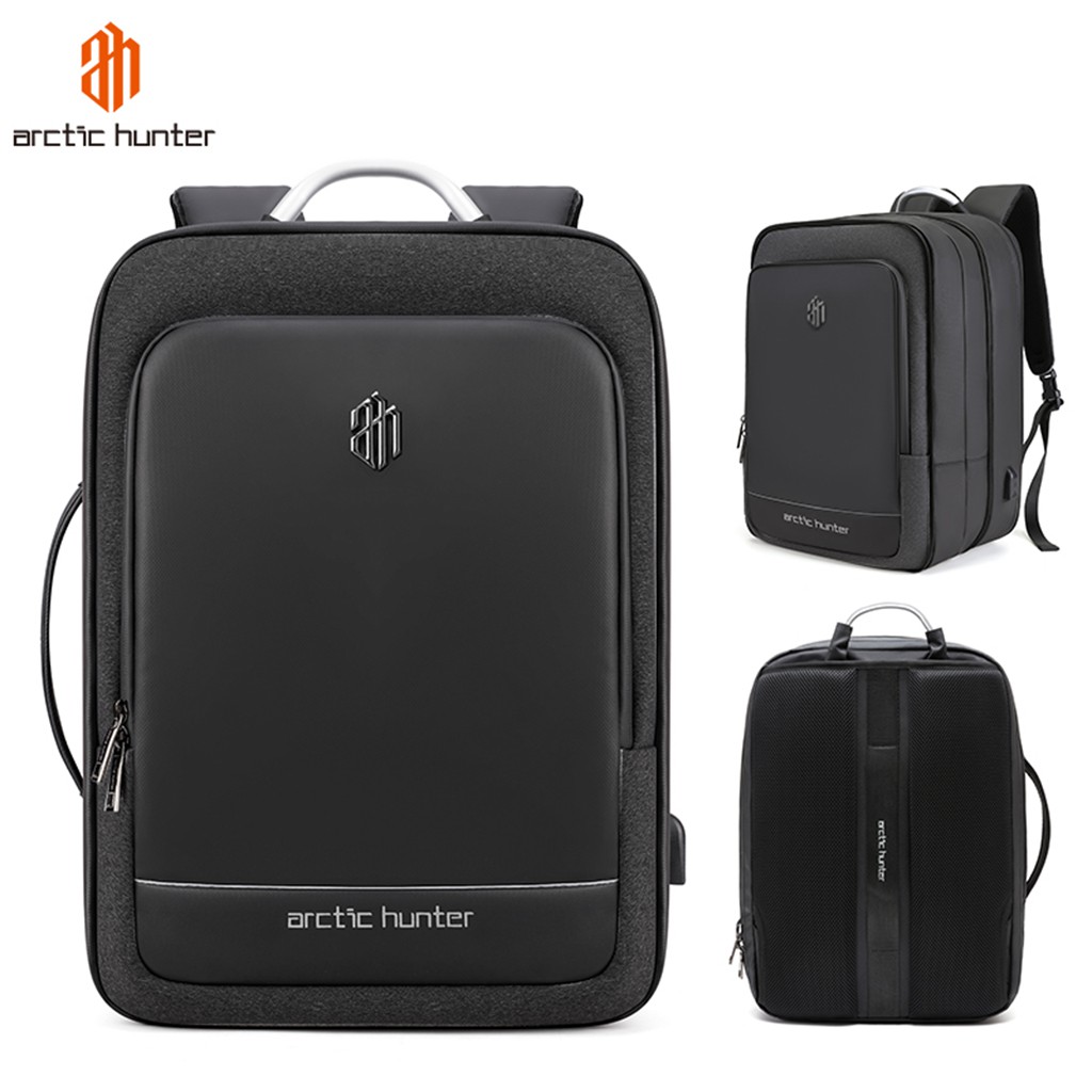 Balo laptop Arctic Hunter chất liệu Oxford chống nước, có cổng USB - B00227