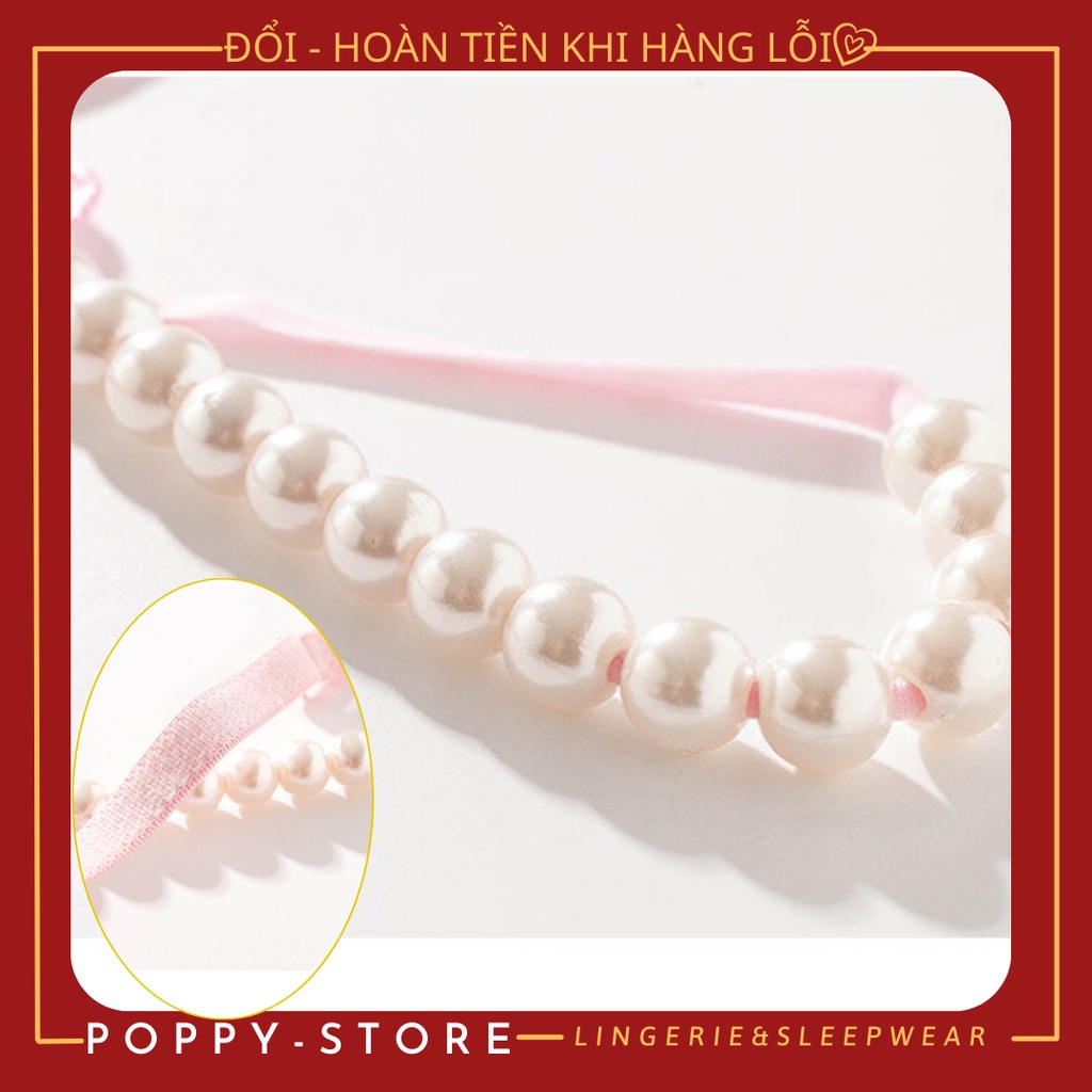 Quần lọt khe đính hạt ngọc ⚡Mã AT35 / CHE TÊN SẢN PHẨM⚡ quần chip nữ ren thun - dây cườm gợi cảm. xì lip cosplay
