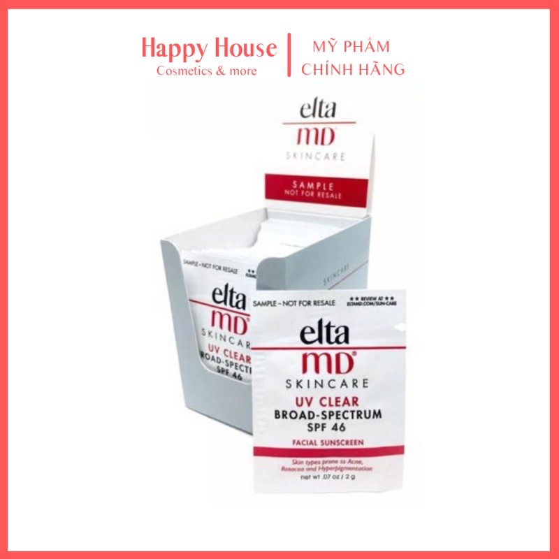 Kem chống nắng Elta md gói 2g