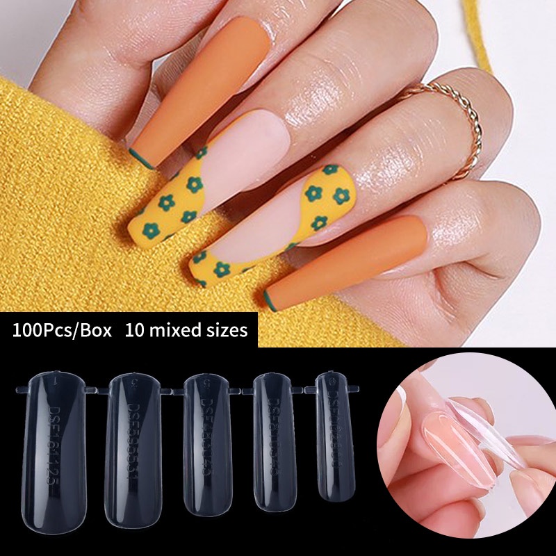 Set 100/120 phụ kiện UR SUGAR hỗ trợ trang trí nối móng tay chuyên dụng