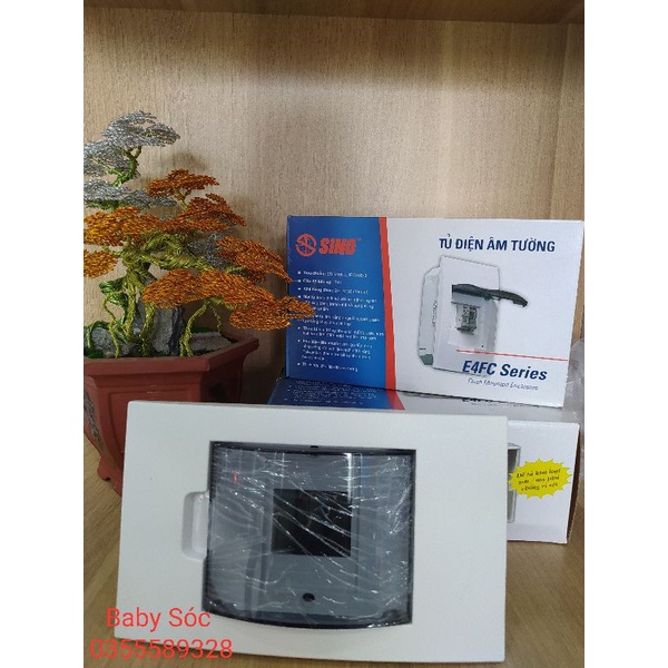 Tủ điện âm tường Sino 2x4, 3x6, 4x8, 8x12 E4FC