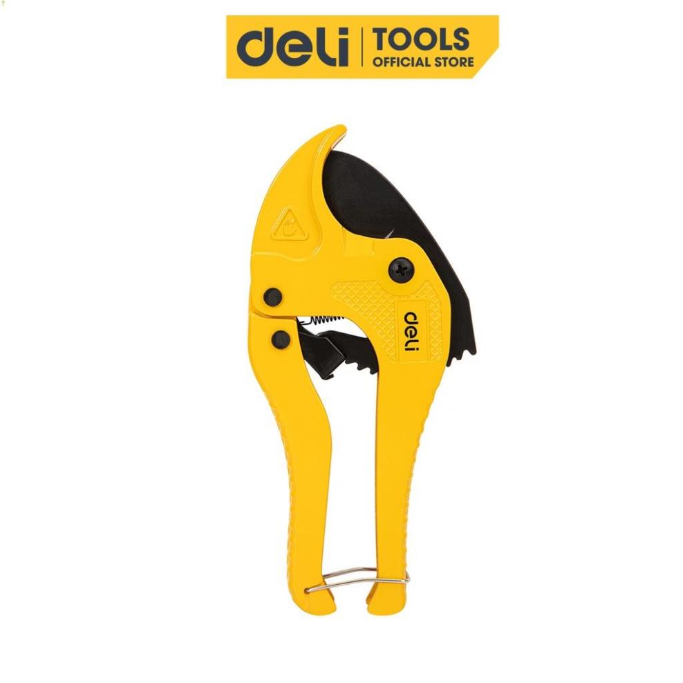 [LIFEDL157] Kìm Kéo Cắt Ống Nhựa Deli Cao Cấp - Lưỡi Thép Hợp Kim Chất Lượng Cao, Sắc Bén, Siêu Bền - DL350042 .
