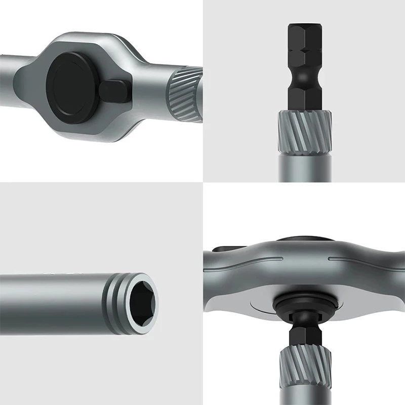 Bộ Cờ Lê Bánh Cóc Đa Năng 24 Trong 1 Xiaomi ATuMan DUKA S2