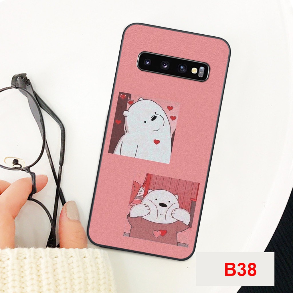 ỐP ĐIỆN THOẠI SAMSUNG S10/S10E/S10 PLUS/S10 5G HÌNH CHÚ GẤU DỄ THƯƠNG-GIÁ RẺ