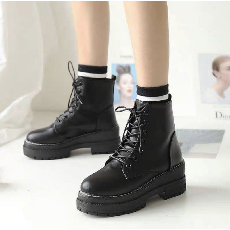 [VIDEO]Boot nữ da độn đế [Ảnh Thật]