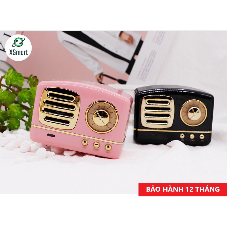 Loa Bluetooth Không Dây Mini Siêu Độc Lạ Retro Bass HM11 Nâng Cấp Âm Thanh Cực Hay Kiểu Dáng Cổ Điển