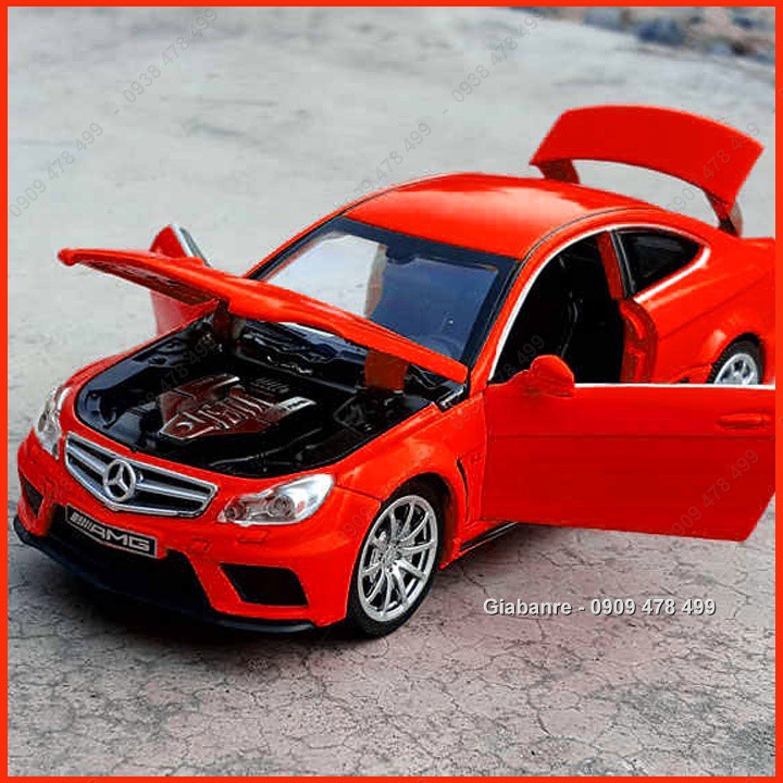 Xe Mô Hình Kim Loại Mercedes C63 Amg Tỉ Lệ 1:32 - 9810