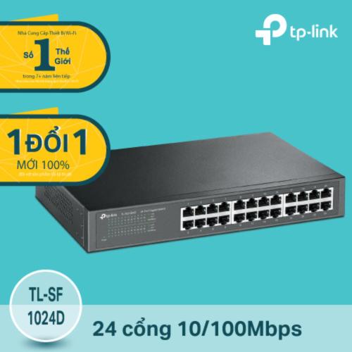 Switch TP-Link TL-SF1024D 24 port Chính hãng (100Mbps)