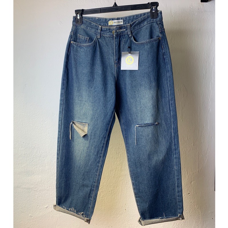 Quần Baggy Bigsize Kimfashion, Quần From Rộng Lưng Cao BGD50-30 Từ 60-90kg