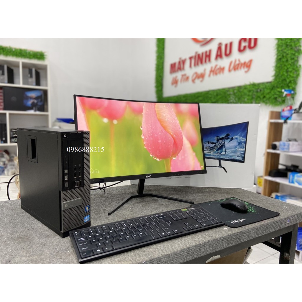 Bộ máy tính để bàn ( Core  i7- 3770 (/ Ram 8GB / SSD 256GB ) và Màn hình KingView 24 inch - Bảo hành chính Hãng 24 tháng