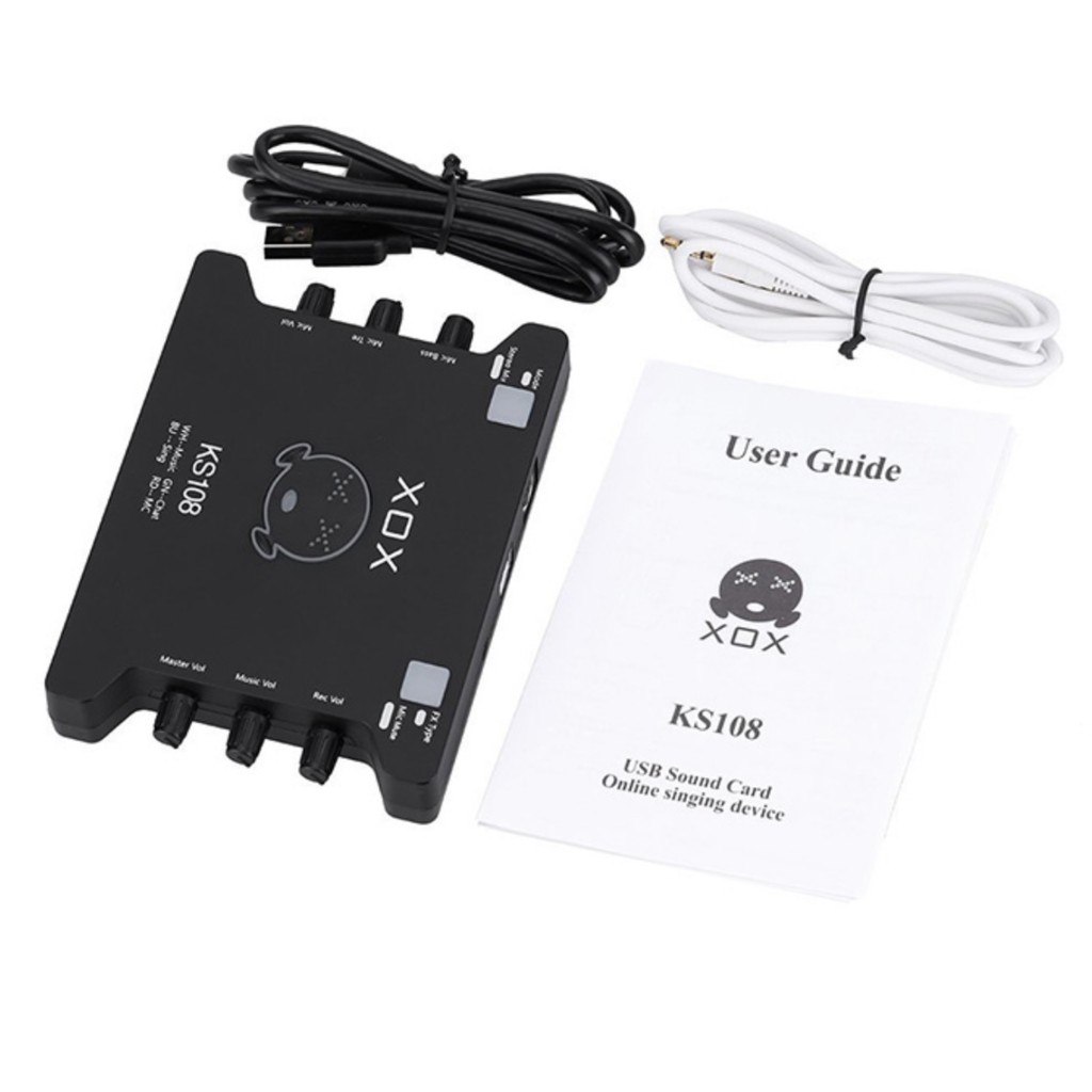 SOUND CARD XOX KS108 PHIÊN BẢN ĐẶC BIỆT 2019