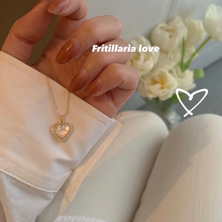 【In stock】Love necklace clavicle chain fashion neck chain Annotations Fashion Fashion Assistant Fashion accessory Jewelry accessories Other conditions The necklace Women's Necklace wearable Jewellery