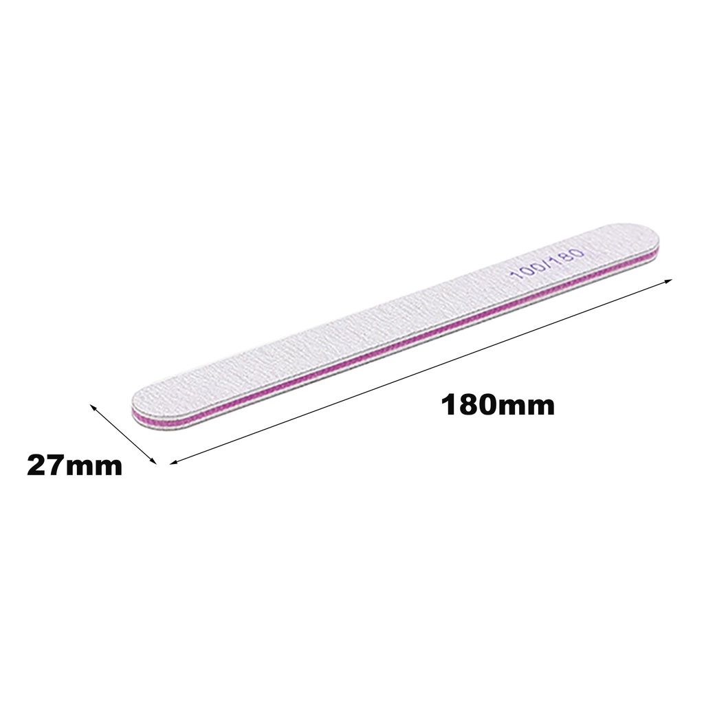 Bộ 10 Cây Dũa Móng Tay Đơn Giản Dễ Sử Dụng