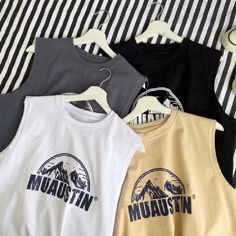 Áo Thun Nam Ba Lỗ Dáng Rộng In Hình anime Thời Trang Size M-5XL