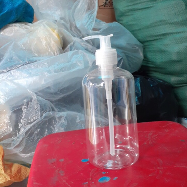 Chai pet 500ml dáng cao