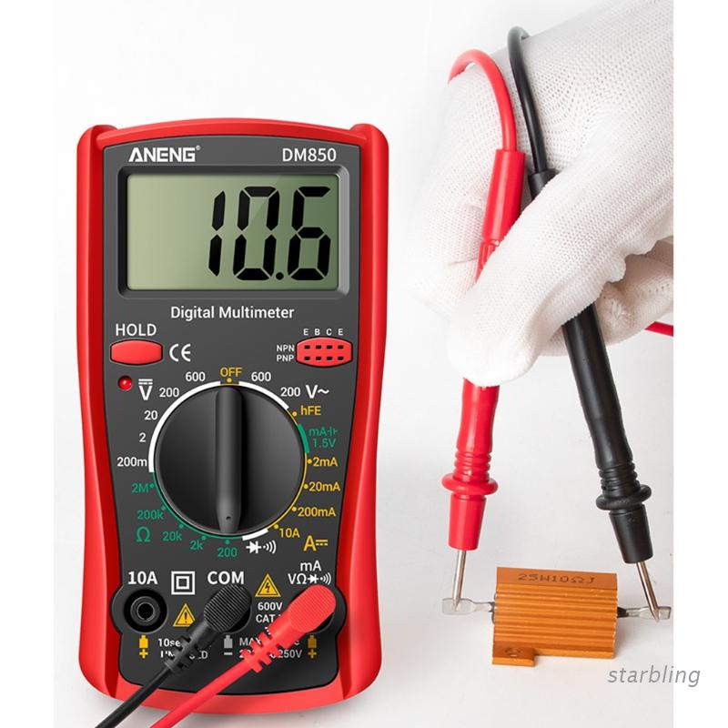 Đồng Hồ Vạn Năng Kỹ Thuật Số DM850 AC / DC Chất Lượng Cao
