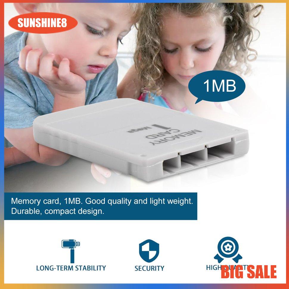【SUN】PS1 Memory Card 1 Mega Memory Card For Playstation 1 One PS1 PSX Game Useful