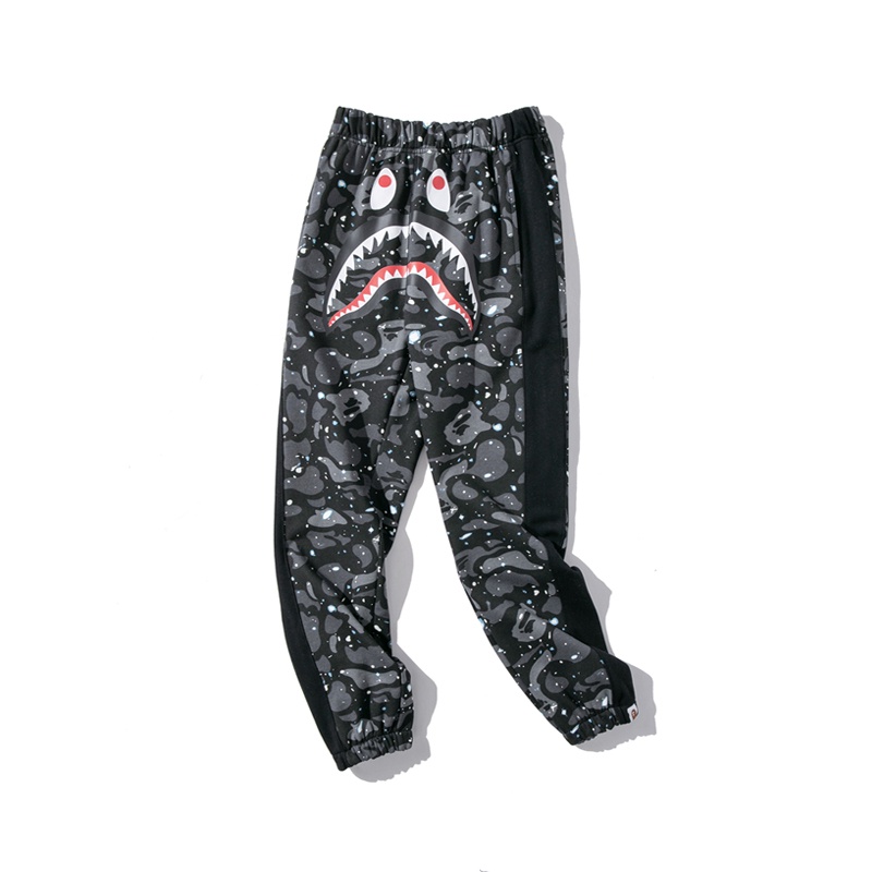 Bape Thời Trang In Quần Cotton Unisex