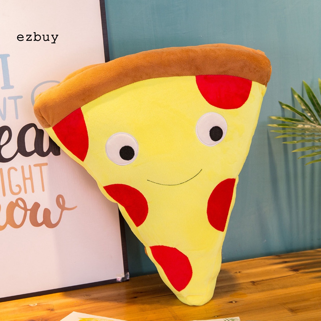 Gối Nhồi Bông Hình Khoai Tây Chiên / Pizza Hoạt Hình Dễ Thương