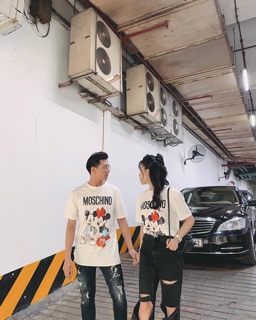 Áo thun Moschino chất đẹp