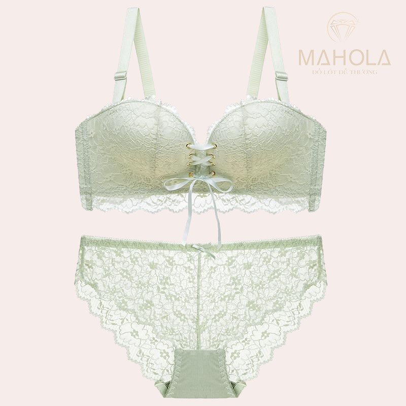 Aó cup ngang rút ngực mút bàn tay nâng ngực tạo khe Mahola CP18