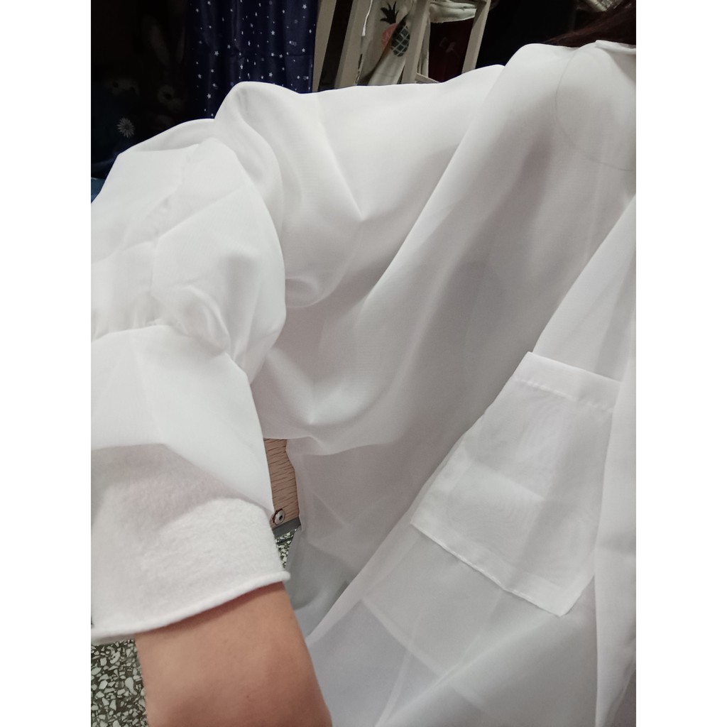 Áo Sơ Mi Chiffon Dài Tay Chống Nắng Dáng Rộng Phong Cách Hàn Quốc Mới Cho Nữ