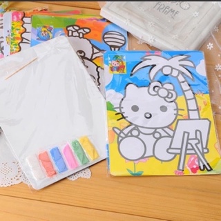 tranh cát nền mầu