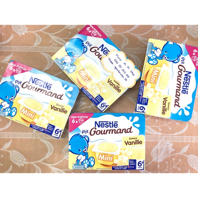 COMBO 4 Lốc Váng Sữa Nestle Pháp