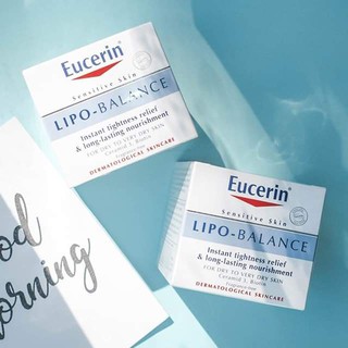 Kem dưỡng ẩm da khô Eucerin Lipo