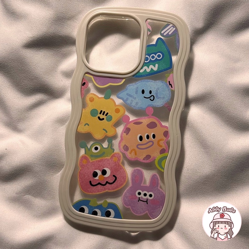 Ốp Điện Thoại TPU Mềm Mỏng Chống Sốc Hình Gấu Thỏ Graffiti 3D Cho Iphone 11 7Plus 13 12 11 Pro Max X XS 12 13 XR