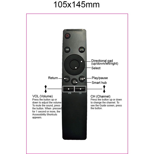 SAMSUNG Phù Hợp Điều Khiển Từ Xa Cho tv bn59-01259e tm1640 bn59-01259b bn59-01260a bn59-01265a bn59-01266a bn59-01241a