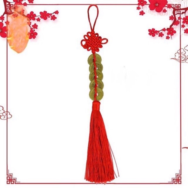 10 Dây đồng xu ngũ đế, Chuỗi đồng tiền may mắn, Tiền xu Ngũ Đế (xâu 5 đồng xu)