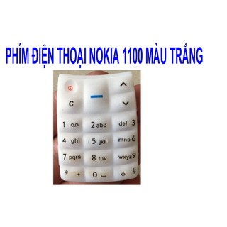 Phím điện thoại nokia 1100 màu trắng