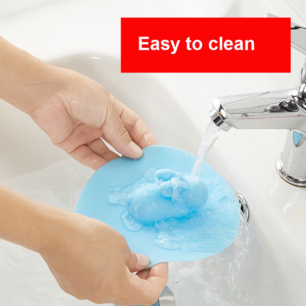 1 Nắp Đậy Cống Thoát Nước Sàn Nhà Đa Năng Chống Côn Trùng Hình Thỏ Ốp