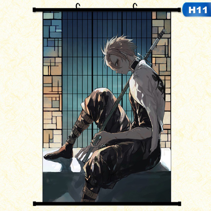 Áp phích Trang trí nội thất hình Anime xinh xắn