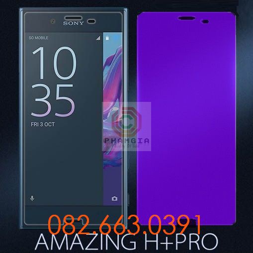 Cường Lực Sony bảo vệ mắt ánh tím Sony XZ/ XZ prenium/ XZ1/ XZ2 dẻo nano