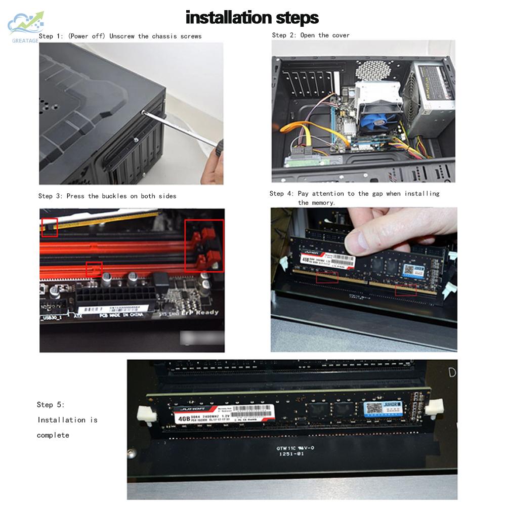 Bộ Nhớ Ram G Juhor Ddr3 8gb 1600mhz 1.5v Dành Cho Máy Tính | BigBuy360 - bigbuy360.vn